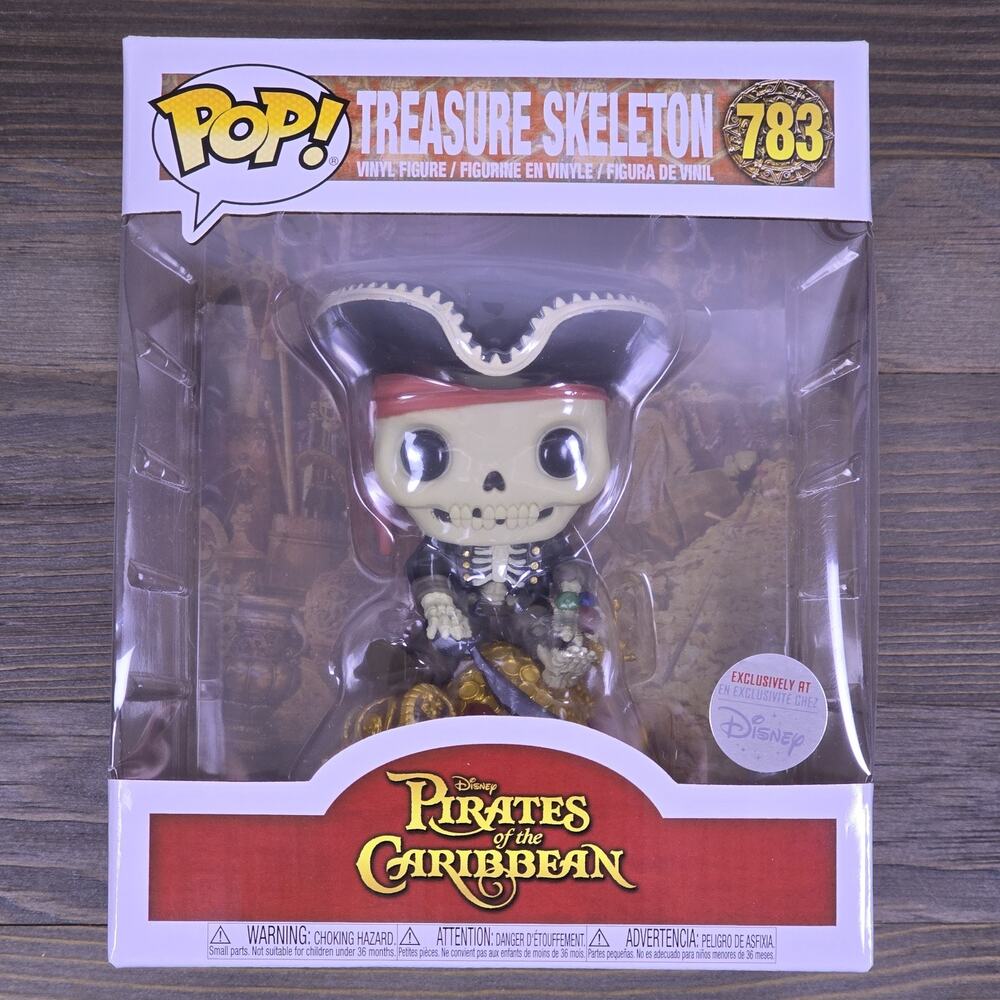 Funko POP! Disney Pirates of the Caribbean Treasure Skeleton #783 Park Exclusive